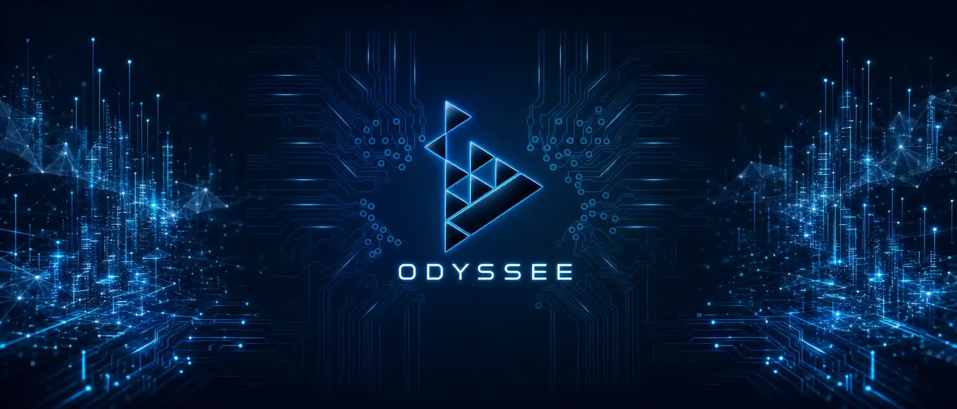 ODYSSEE 主視覺（AI/ML 預測建模畫面）