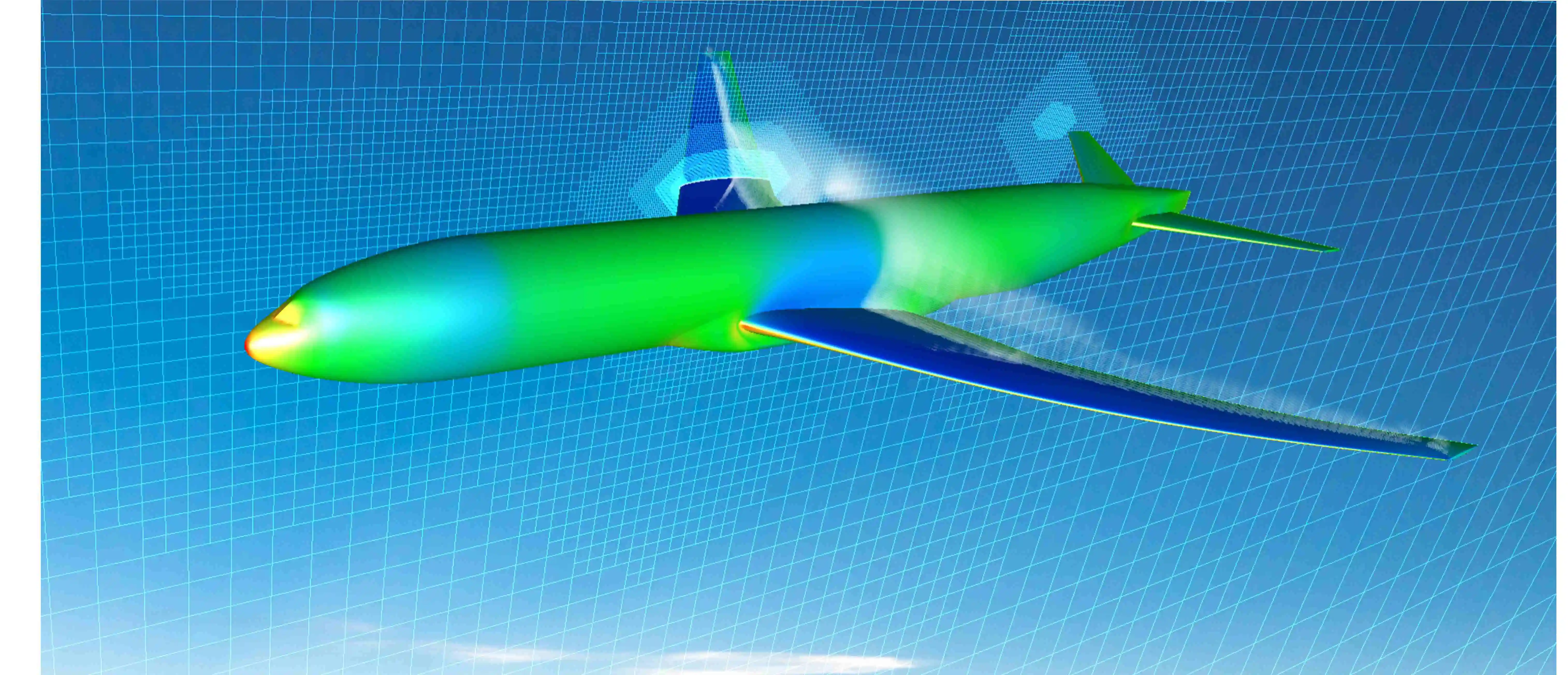 Cradle CFD 主視覺（熱流分析畫面）