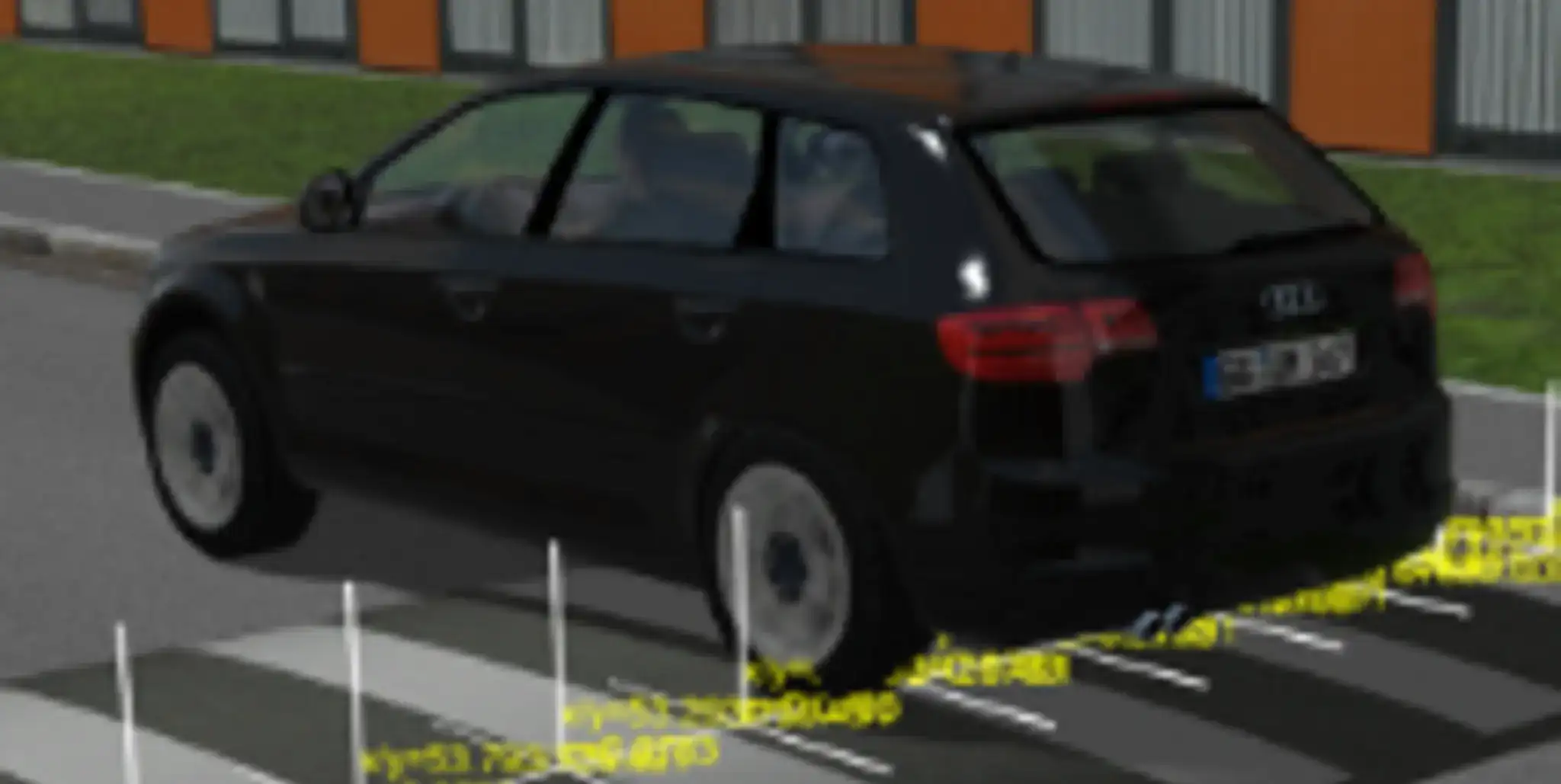 車輛動力學模擬畫面