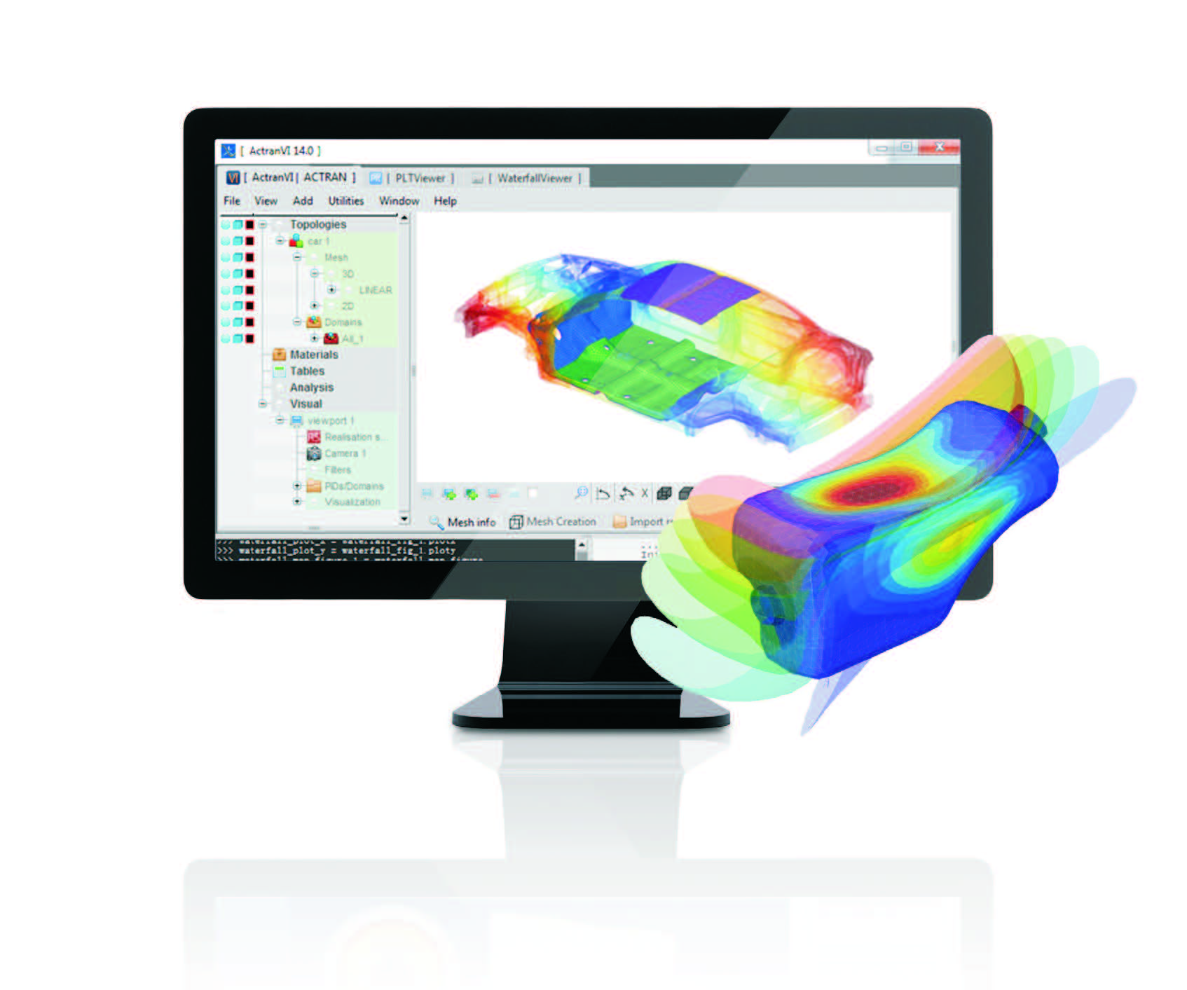 CAE軟體- Actran 進行噪音分析- 星恆科技有限公司